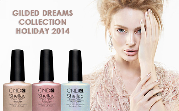 CND Shellac Gilded Dreams Collection - коллекция шеллаков 2014 года CND Shellac Gilded Dreams Collection - коллекция шеллаков 2014 года