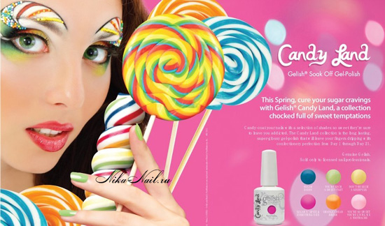 Gelish Candy Land Collection Gelish Candy Land Collection