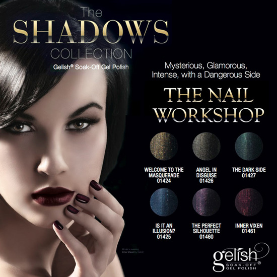 Gelish The Shadows Collection Gelish The Shadows Collection