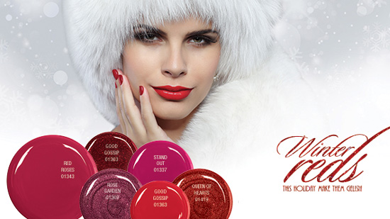 Gelish Winter Reds Collection Gelish Winter Reds Collection
