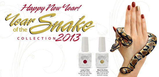 Gelish Year Of The Snake Gelish Year Of The Snake