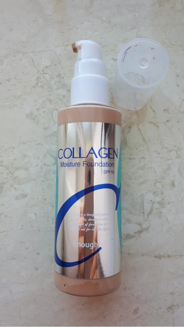 Fond De Teint Enough Collagen Moisture SPF 15 - Teinte 13, 100 Ml, Soin Quotidien Neuf