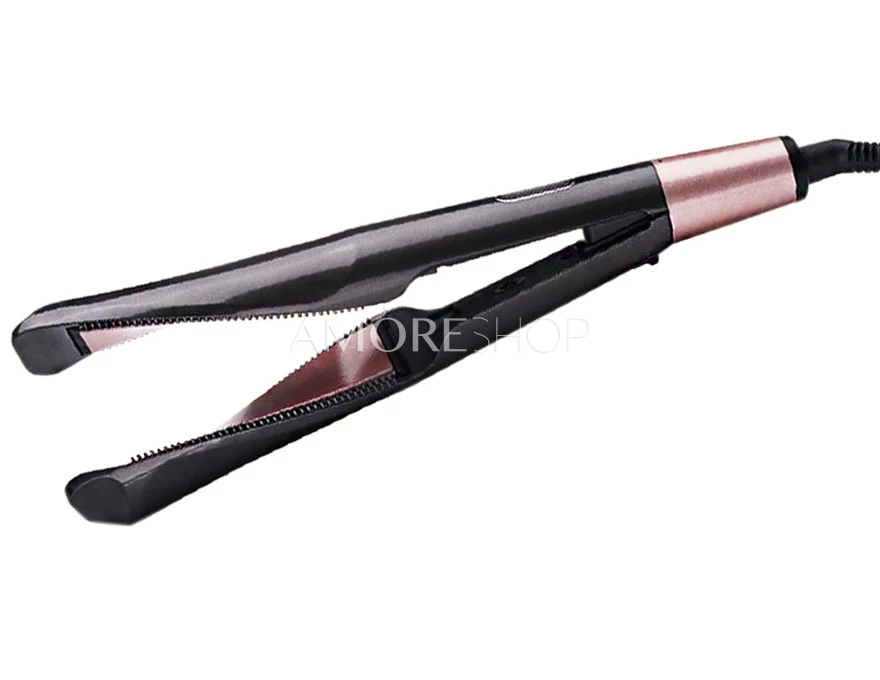 Curling and flat top iron 2 in 1