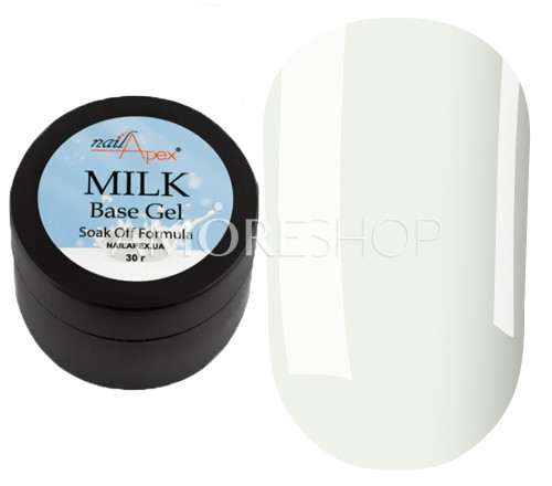 NailApex Milk Base молочная база , 30 мл купить в AmoreShop