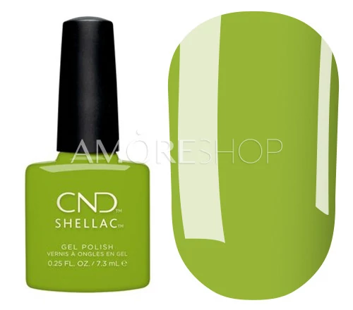 CND SHELLAC™ Crisp Green, Nail's Gel Polish