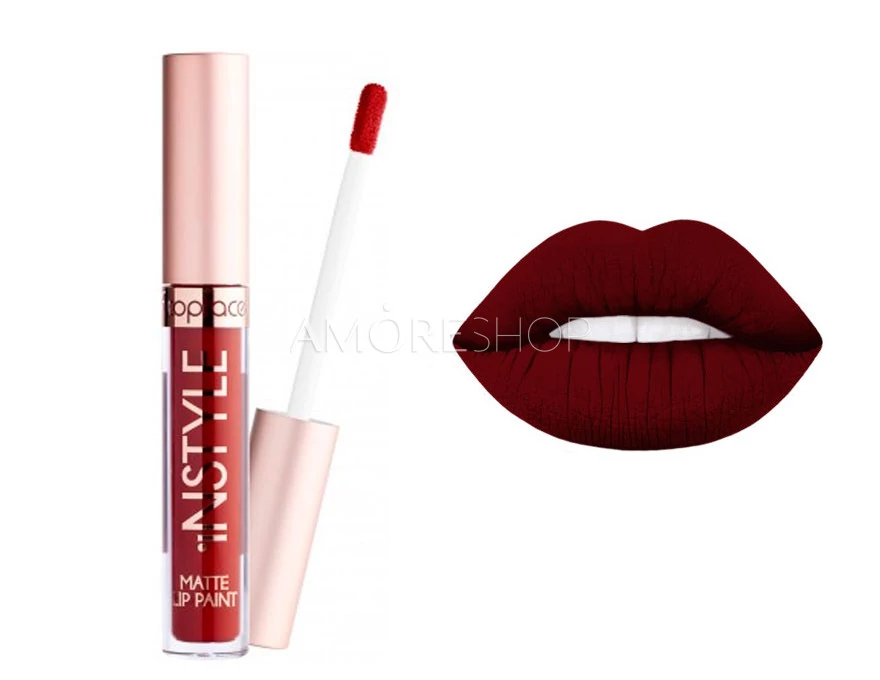 Liquid lipstick TopFace Instyle Matte Lip Paint PT206, No. 05, 3.5