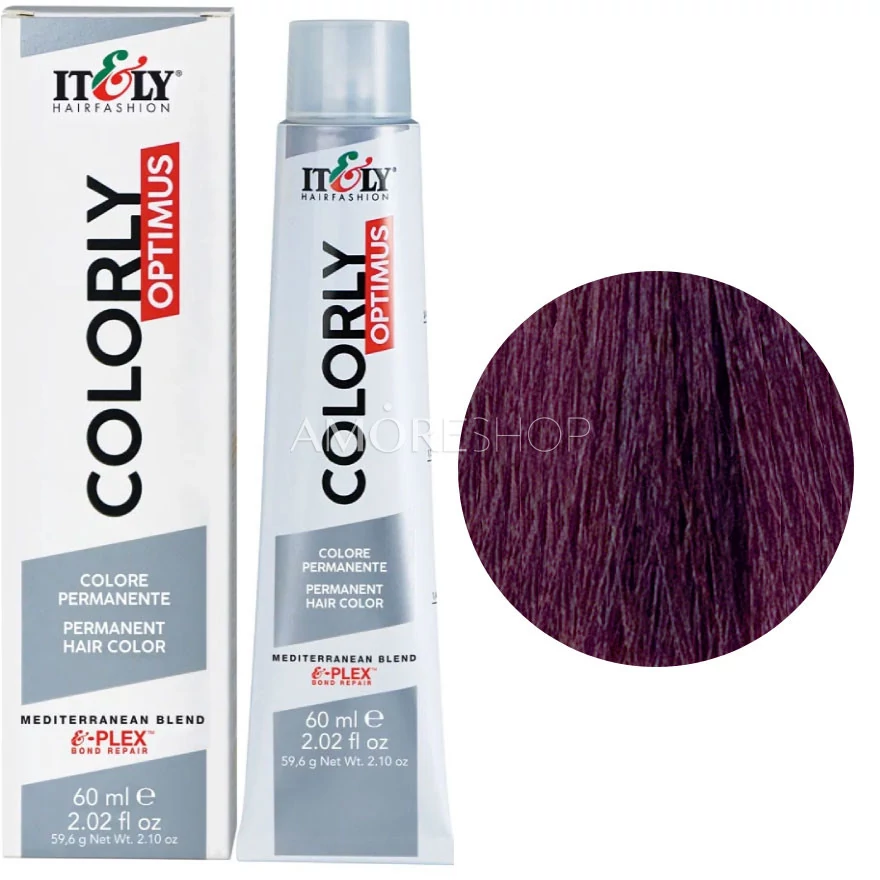 ITELY Colorly Optimus Hair Color 5V Light Brown Violet, 60 ml: buy online  with worldwide delivery | AmoreShop - 2023
