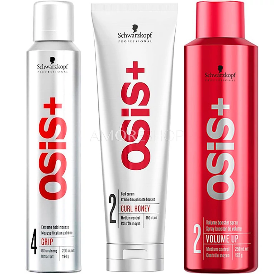 Mousse Fixation Moyenne Osis + Schwarzkopf 200ml