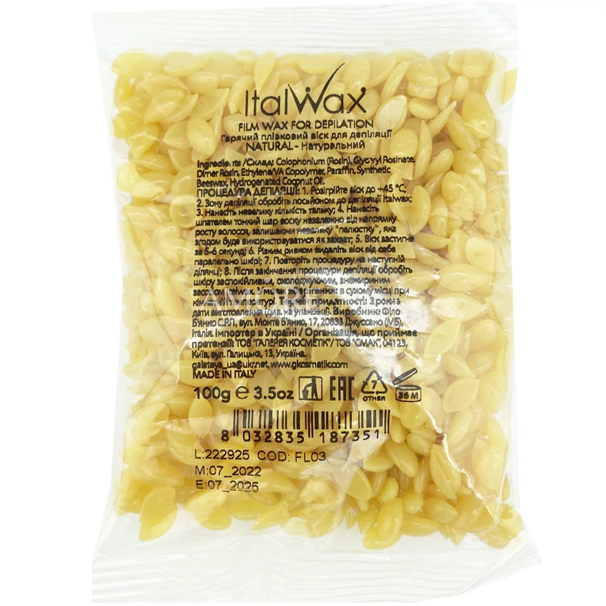 Wax granulated Ital Wax Azulene, 100 g