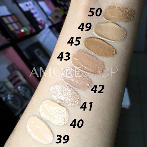 Inglot ysm foundation 2025 colours