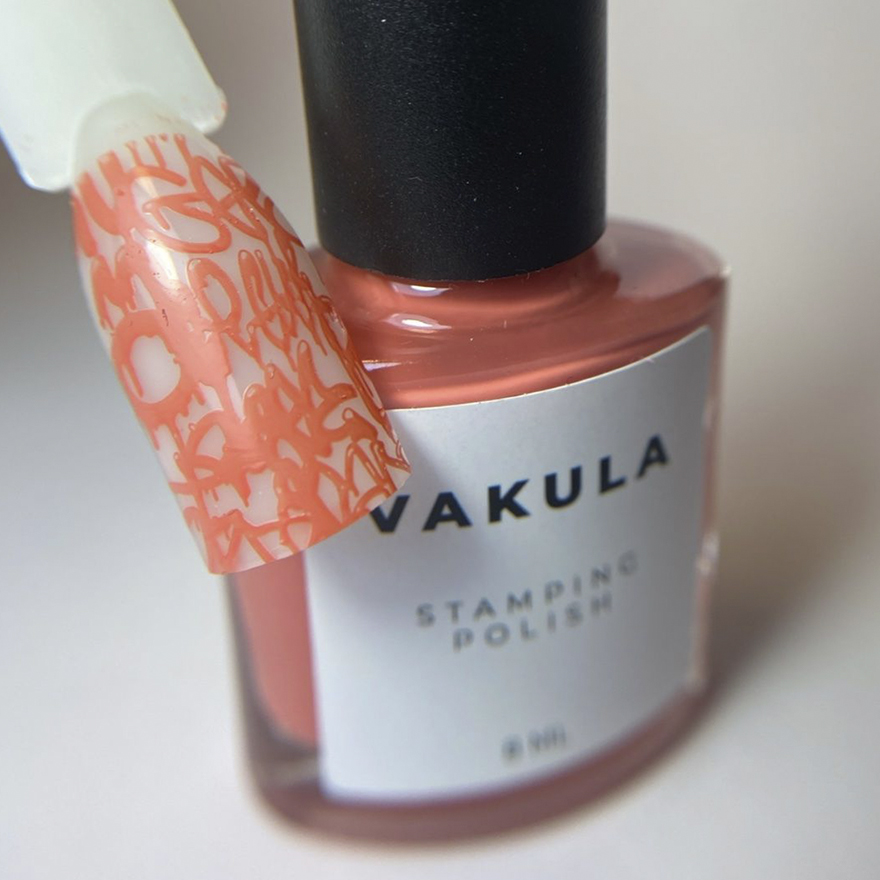 Vakula Nails Stamping polish No. 01 white Vakula Nails Stamping polish No. 01 white