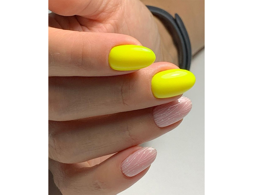 Gel polish Atica Sunny Days GPM142 (yellow, neon), 7.5 ml