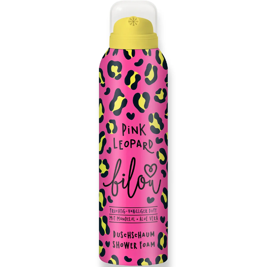 Bilou Пенка для душа Pink Leopard, 200 мл