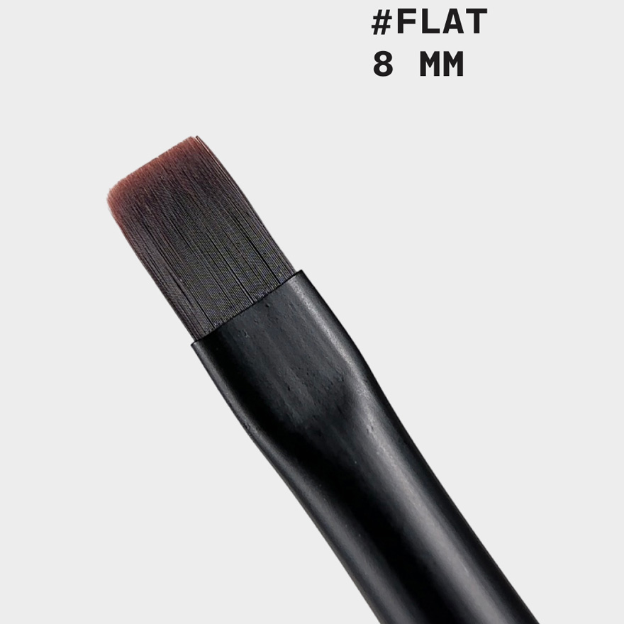 BIBLIOTEKA Кисть #flat, 8 мм BIBLIOTEKA Кисть #flat, 8 мм