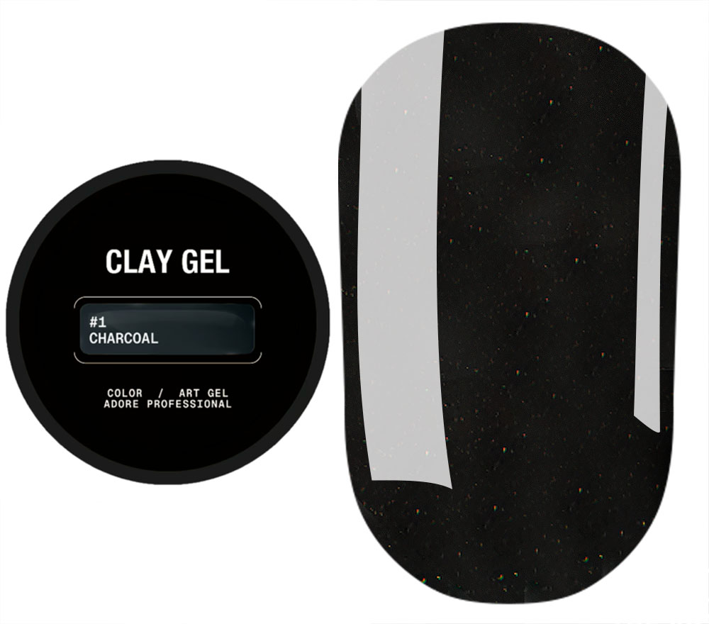 ADORE Арт-гель "Clay Gel" №01, 5 мл