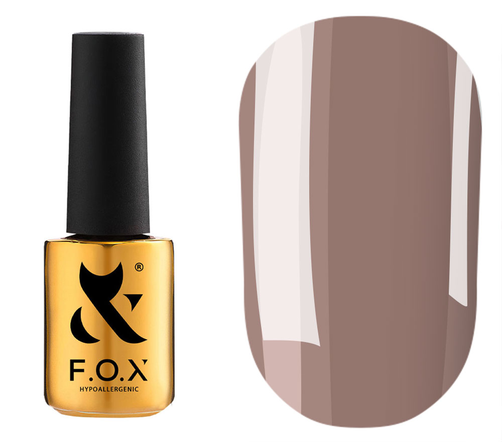 FOX Spectrum gel varnish No. 094 (gray-brown, enamel), 7 ml