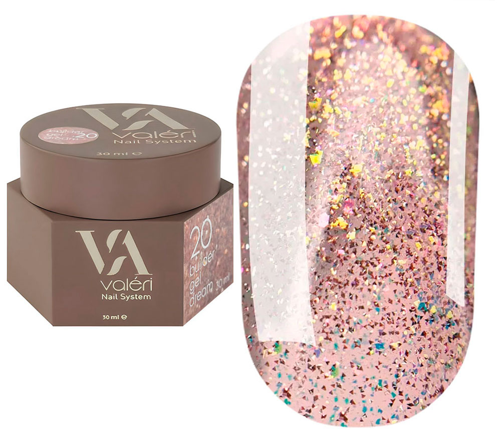 Valeri Гель для нігтів Builder Gel Dream, 30 ml №20