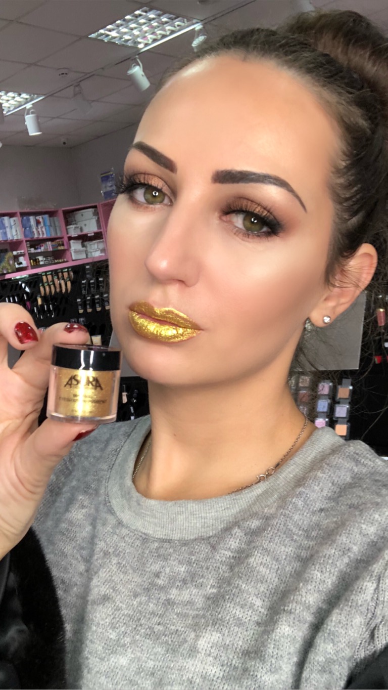 Asura Loose Mineral Pigment - 31 True Gold, 8 ml