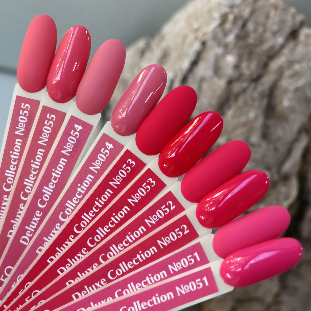 Gel Polish Komilfo Deluxe Series D055 (coral pink, enamel), 8 ml.