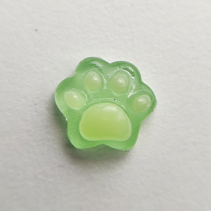 Декор для ногтей Paws, 9 х 9 мм , 1 шт в уп
