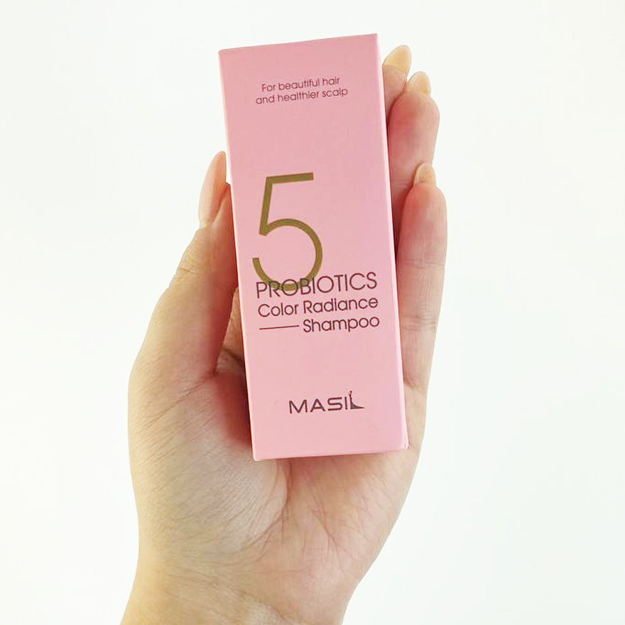 Masil 5 Probiotics Perfect Color Radiance Shampoo - shampoo with probiotics, 50 ml