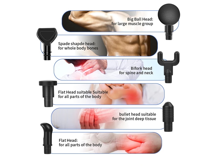 Massage gun - muscle massager gun (1 month warranty)