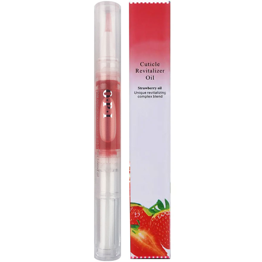 Oil pencil for cuticles and nails, strawberry