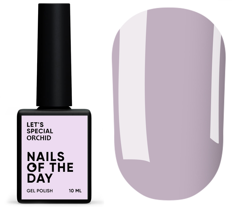 Nails Of The Day Гель-лак Let's special Orchid - блідно-бузковий, 10 мл