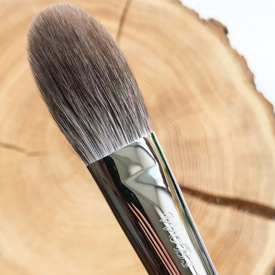 Wobs Blush & Correction Brush W3555, Snow Fox Hair