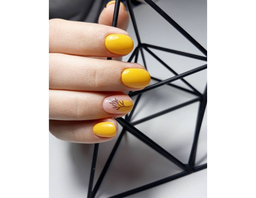 Gel varnish Atica Fall Dream GP125 (sunny orange, enamel), 7.5 ml