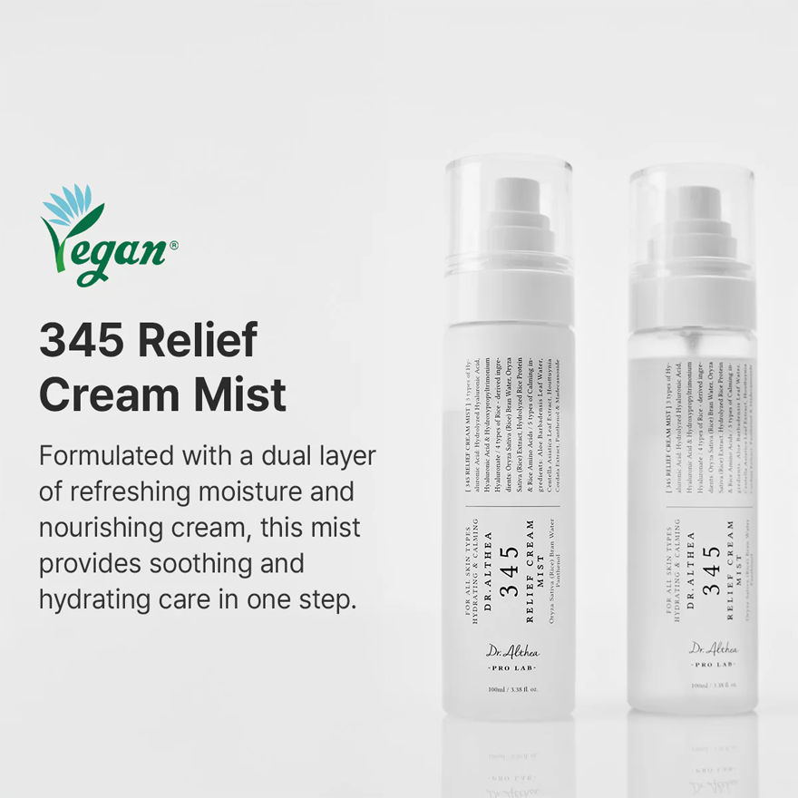 Dr. Althea Pro Lab Мист для лица успокаивающий 345 Relief Cream Mist, 100 мл