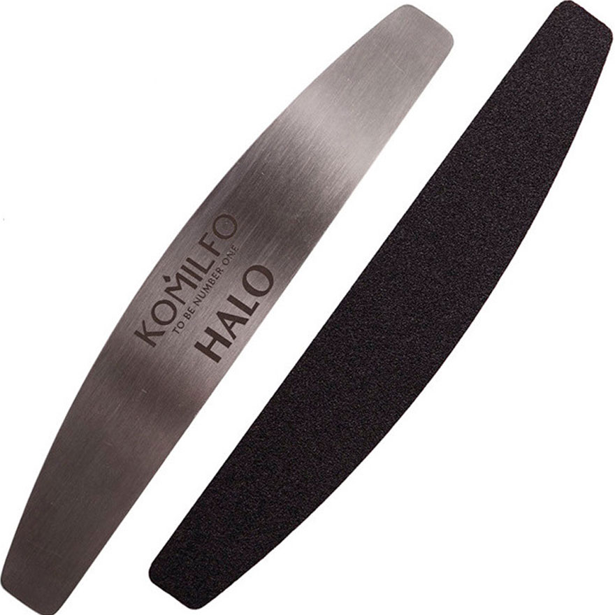 Komilfo replacement files for manicure - HALO, 150 grit, 23 / 135mm, 50 pcs