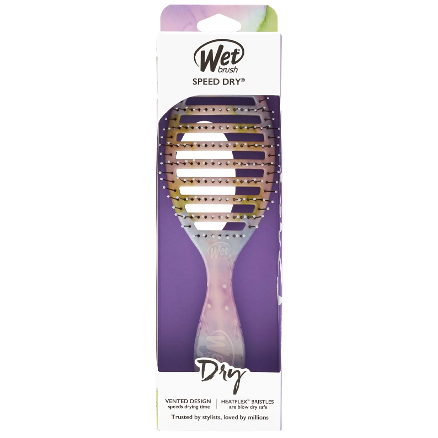 WET BRUSH Hair brush SPEED DRY - Color Wash - Splatter