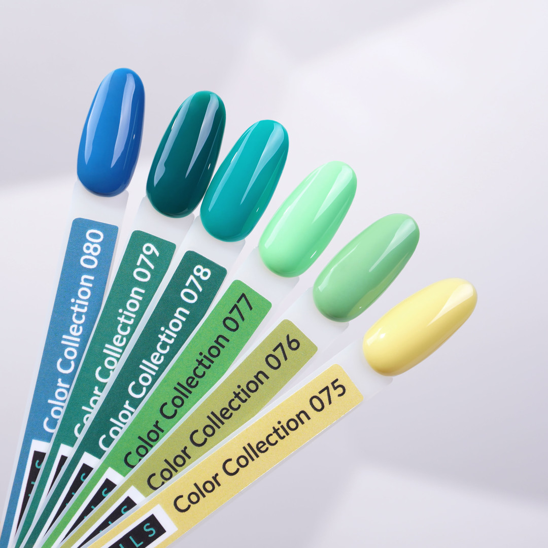 Гель-лак Kira Nails №076 (ментоловий, емаль), 6 мл