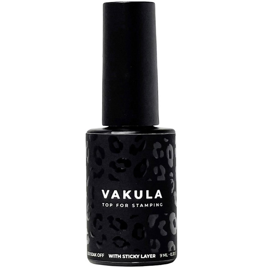 Vakula Nails Top for stamping with a sticky layer, 9 ml