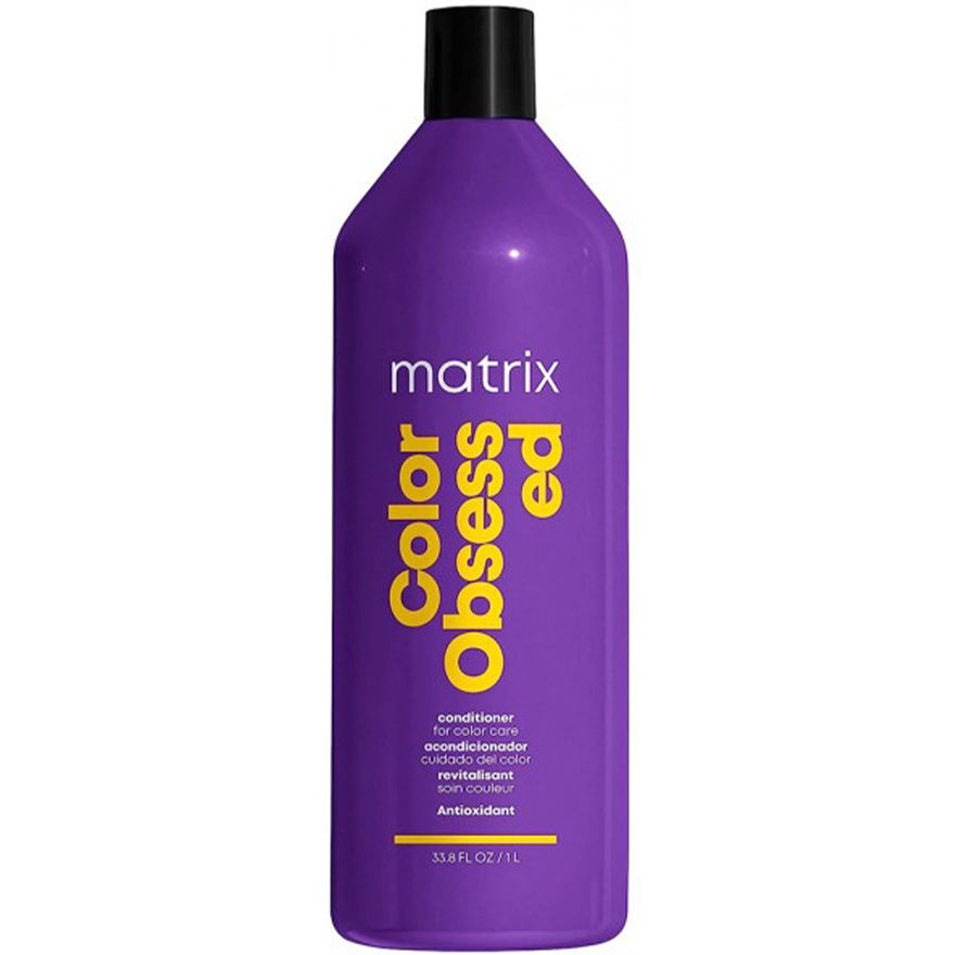 Matrix Total Results Color Obsessed Conditioner - Conditioner for colored hair with antioxidants, 1000 ml