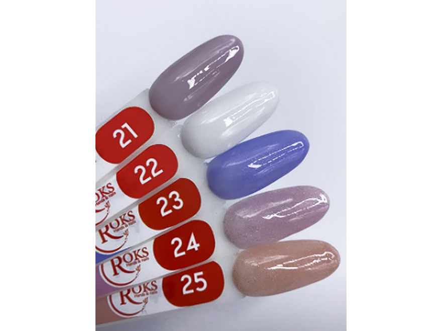 Roks Base for nails Base Rubber French No. 024, 8 ml