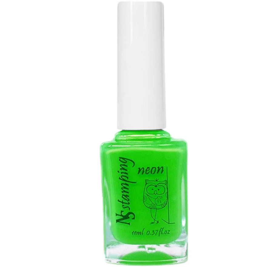 Nail story stamping varnish Neon No. 01 (herbal), 11 ml