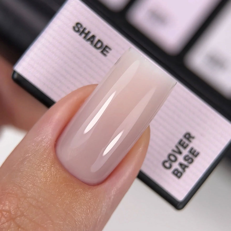 BIBLIOTEKA База камуфлююча Cover Base № 07 Shade – Холодний рожево-бежевий, 10 мл