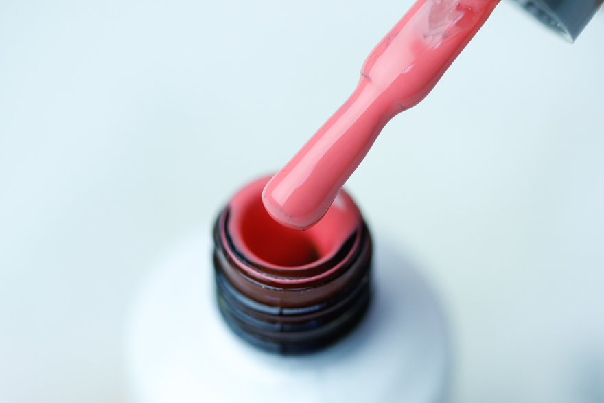 Atica Baby Girl GPM140 gel varnish (bright coral pink, enamel), 7.5 ml