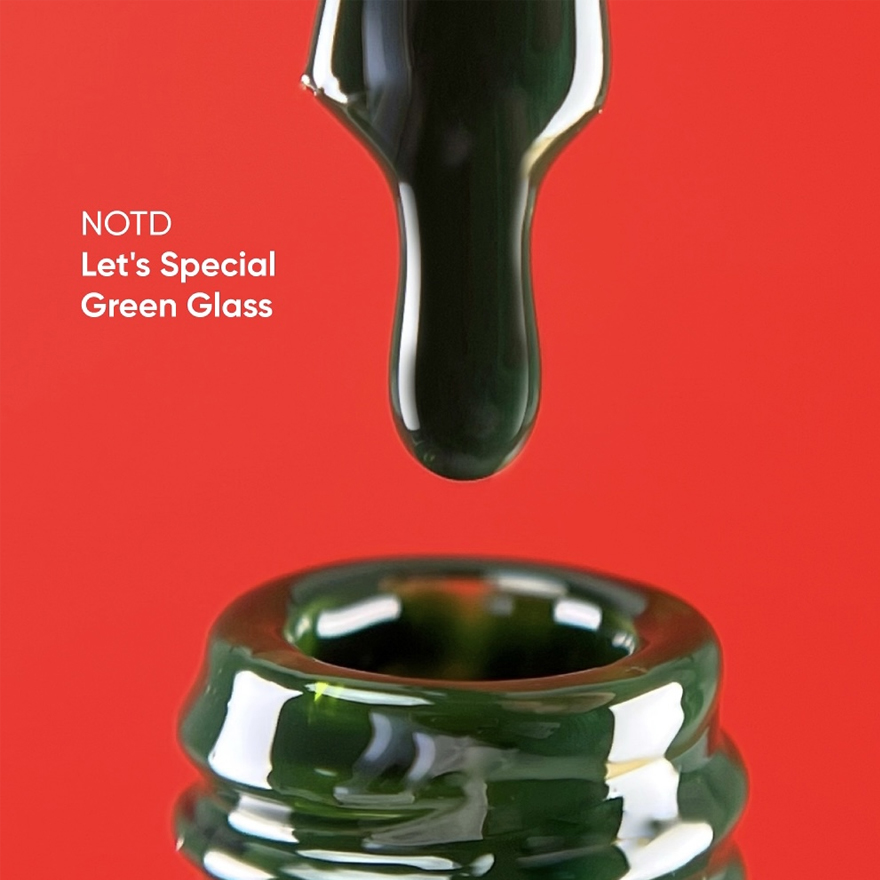 Nails Of The Day Гель-лак Let's special Green glass, 10 мл