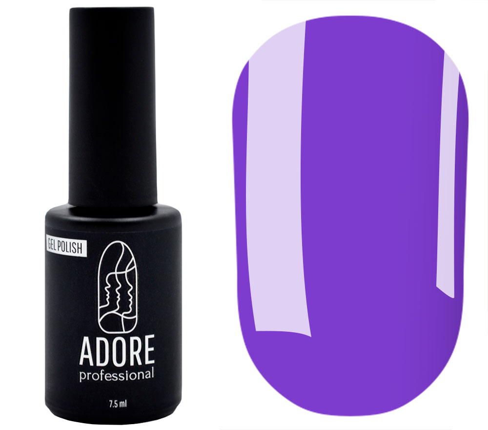 Gel Polish ADORE Professional No. 165 (lilac-violet, enamel), 7.5 ml