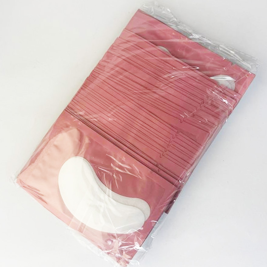 Eye Gel Patches патчи гелевые безворсовые подушечки под глаза, персиковые, 50 шт.