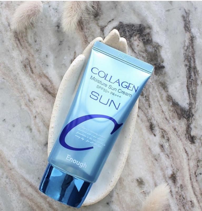 ENOUGH Увлажняющий солнцезащитный крем с коллагеном Collagen Moisture Sun Cream SPF50 + PA +++, 50 г