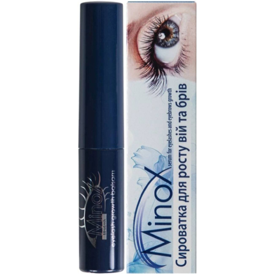 MINOX MAXLASH Сыворотка для роста ресниц и бровей, 3 мл