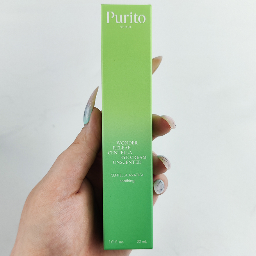 Purito Eye cream with centella and peptides without essential oils Wonder Releaf Centella Eye Cream Unscented, 30 ml