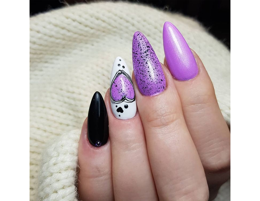 CND Гель-лак для ногтей Shellac Beckoning Begonia (нежный сиренево-розовый с микроблеском), 7,3 мл