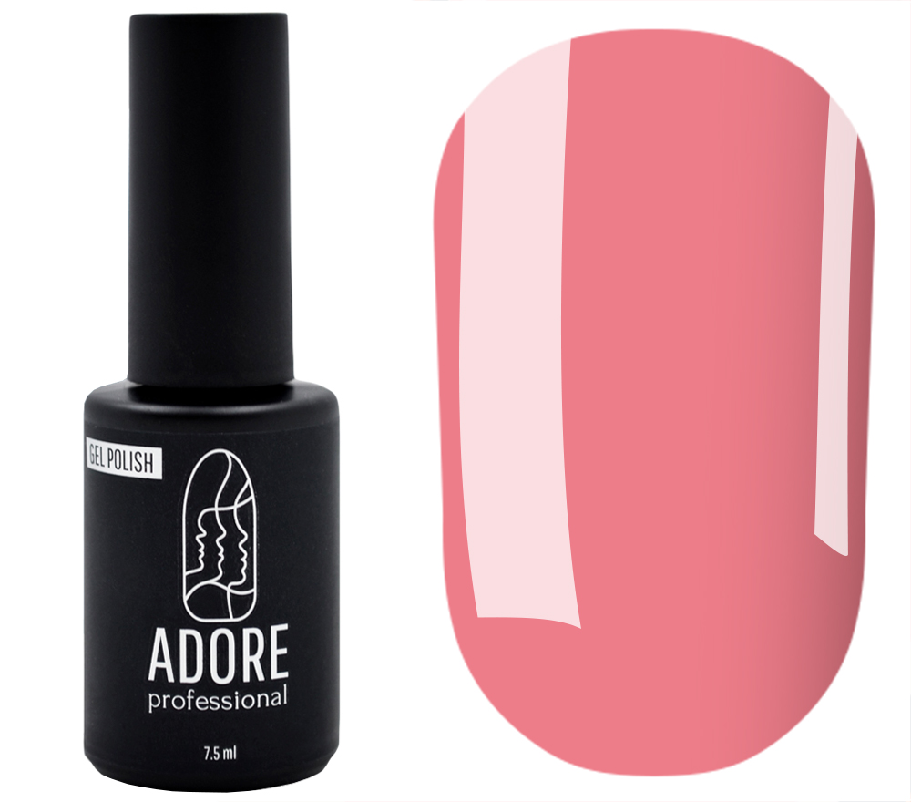 Гель-лак ADORE Professional №379 (малиновый йогурт, эмаль), 7,5 мл Гель-лак ADORE Professional №379 (малиновый йогурт, эмаль), 7,5 мл