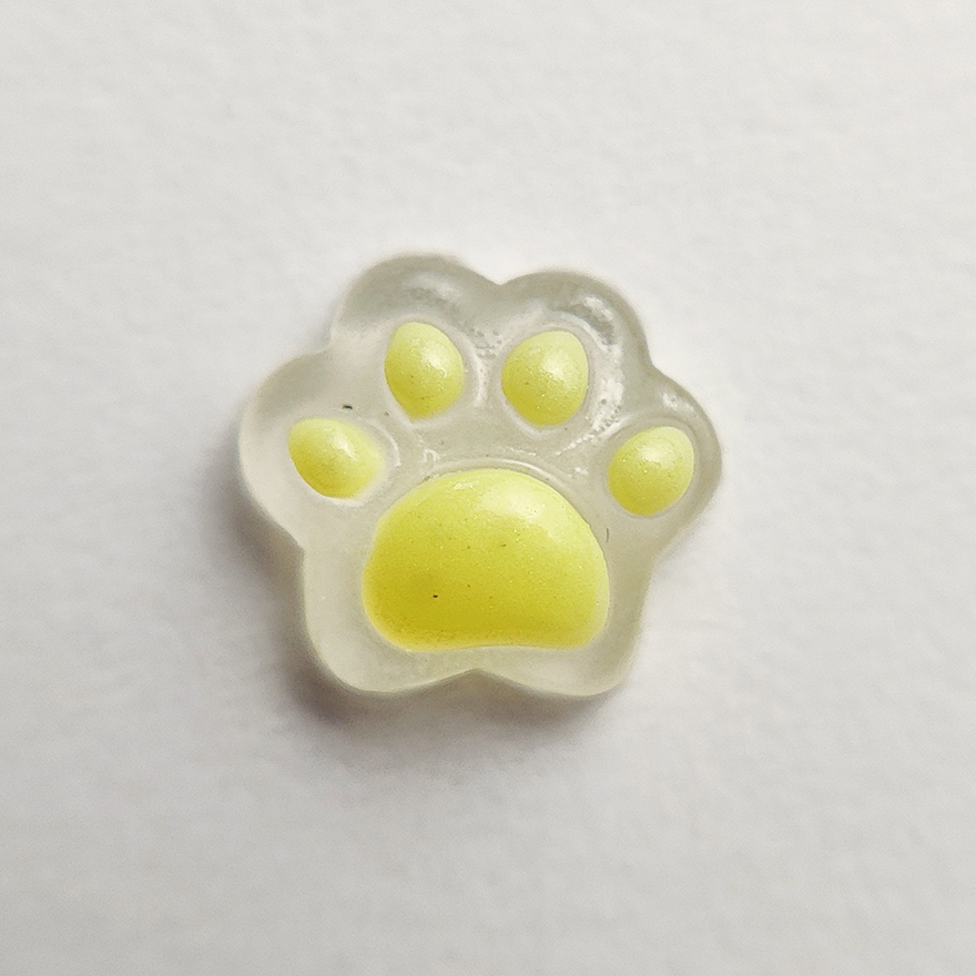 Декор для ногтей Paws, 9 х 9 мм , 1 шт в уп