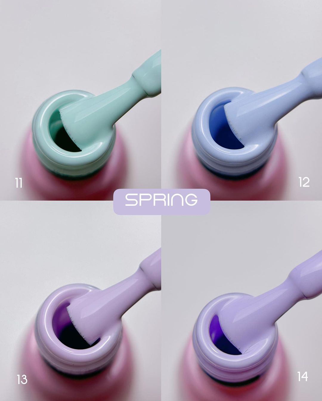 Toki Toki Гель-лак для нігтів Spring SP14 (світлий ліловий, емаль), 5 мл Toki Toki Гель-лак для нігтів Spring SP14 (світлий ліловий, емаль), 5 мл